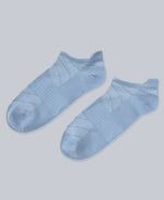 Ocea Womens Lightweight Trainer Socks 3-Pack - Light Blue