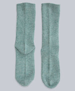 Francis Womens Merino Mid Calf Socks - 2 Pack - Light Blue