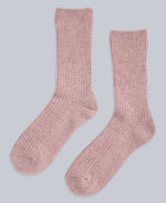 Francis Womens Merino Mid Calf Socks - 2 Pack - Pink