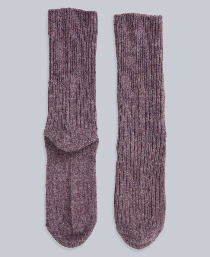 Francis Womens Merino Mid Calf Socks - 2 Pack - Pink