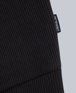 Ottoman Womens Half Zip Sweatshirt - Black