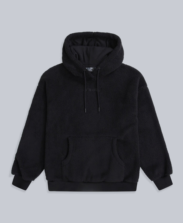 Womens Fleece Hoodie - Black