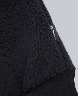 Womens Fleece Hoodie - Black