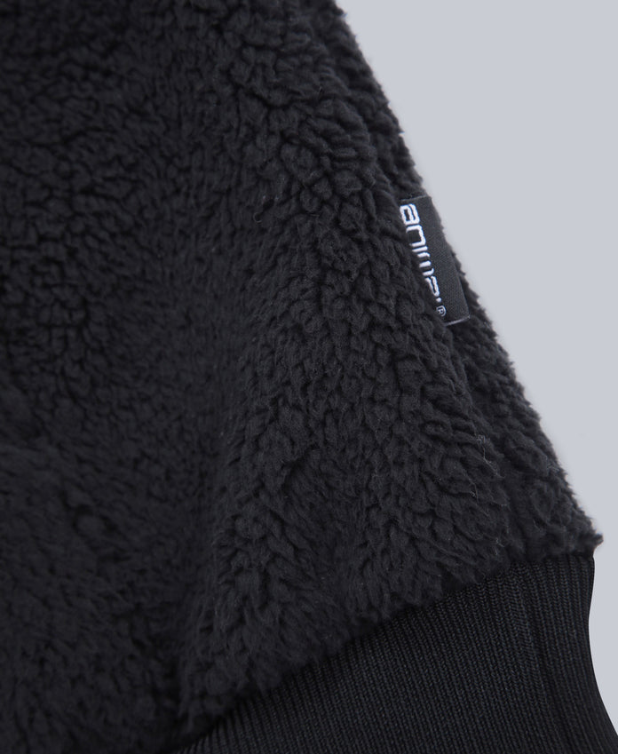 Womens Fleece Hoodie - Black