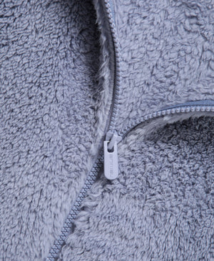 Teddy Womens Full Zip Fleece - Light Purple