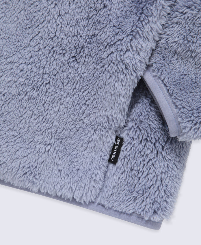 Teddy Womens Full Zip Fleece - Light Purple
