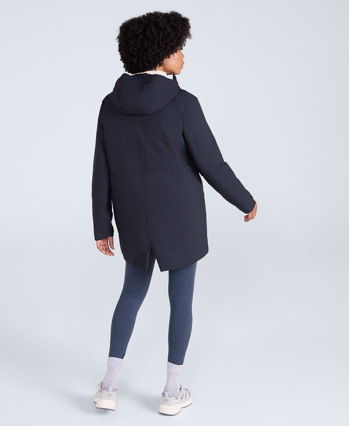 Jackie Waterproof Womens Padded Jacket - Black