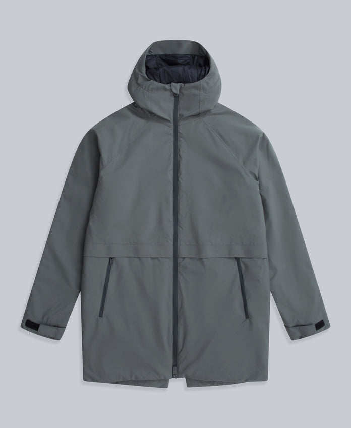 Jackie Waterproof Womens Padded Jacket - Dark Khaki