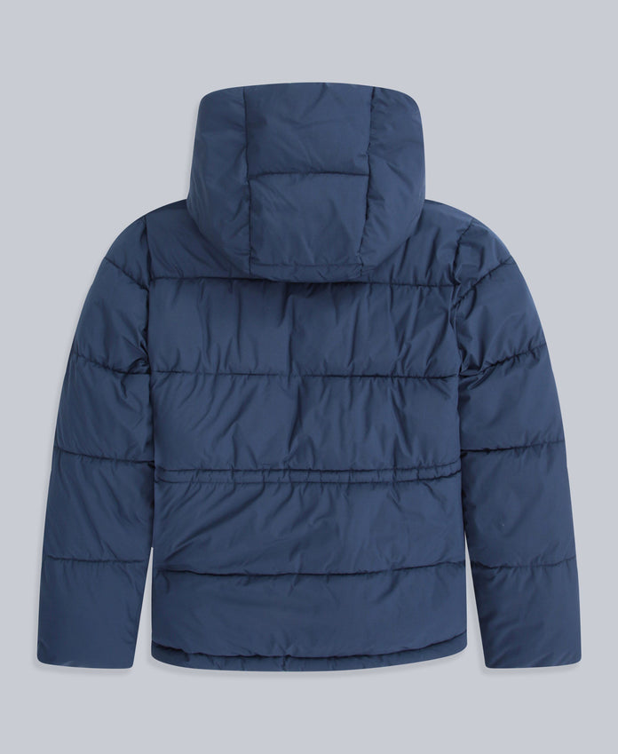 Maeve Womens Puffer Jacket - Navy