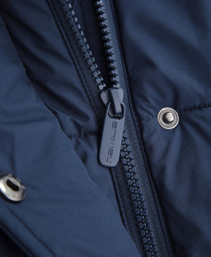 Maeve Womens Puffer Jacket - Navy