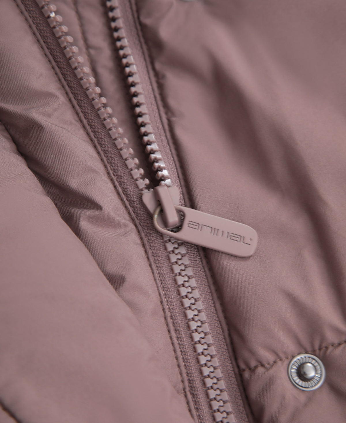 Maeve Womens Puffer Jacket - Taupe