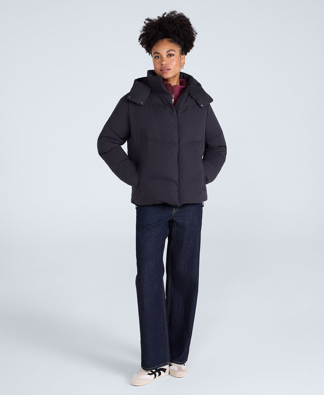 Tess Womens Down Jacket - Black