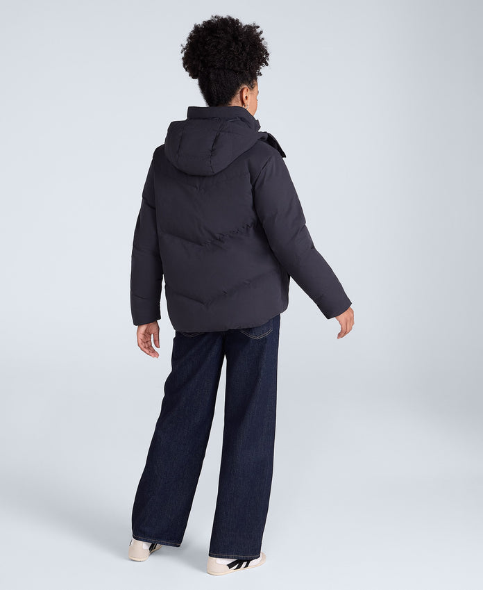 Tess Womens Down Jacket - Black