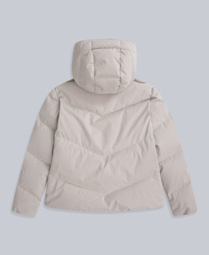 Tess Womens Down Jacket - Cream