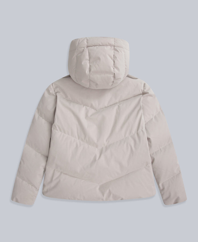 Tess Womens Down Jacket - Cream