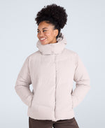 Tess Womens Down Jacket - Cream