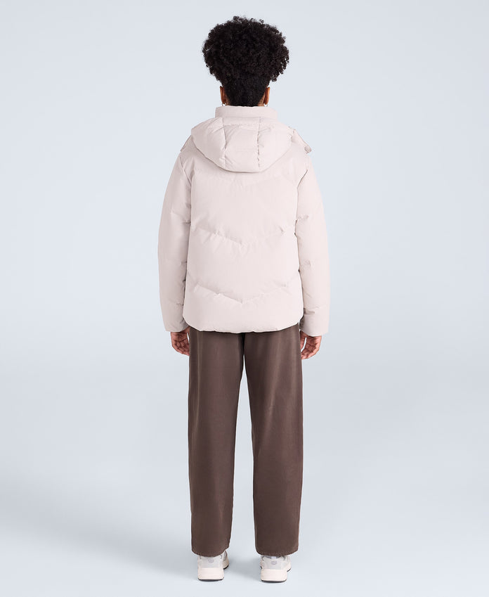 Tess Womens Down Jacket - Cream