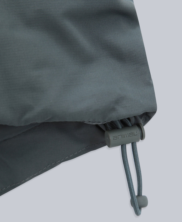 Womens Tech Down Mid Weight Jacket - Dark Khaki