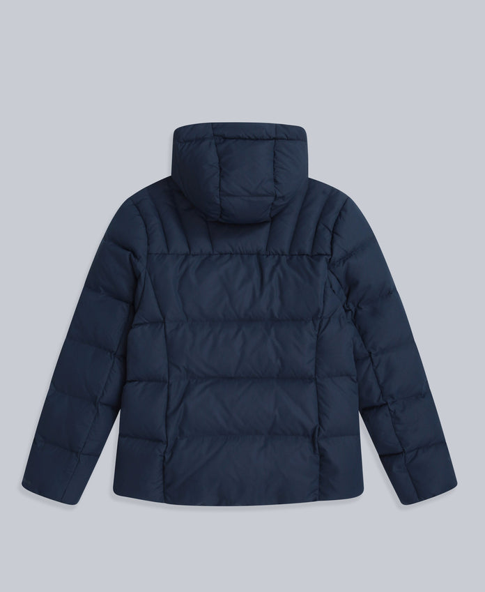 Womens Tech Down Mid Weight Jacket - Navy