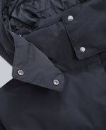 Tess Womens Long Line Down Jacket - Black