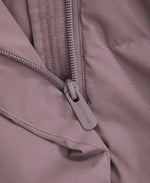 Tess Womens Long Line Down Jacket - Taupe