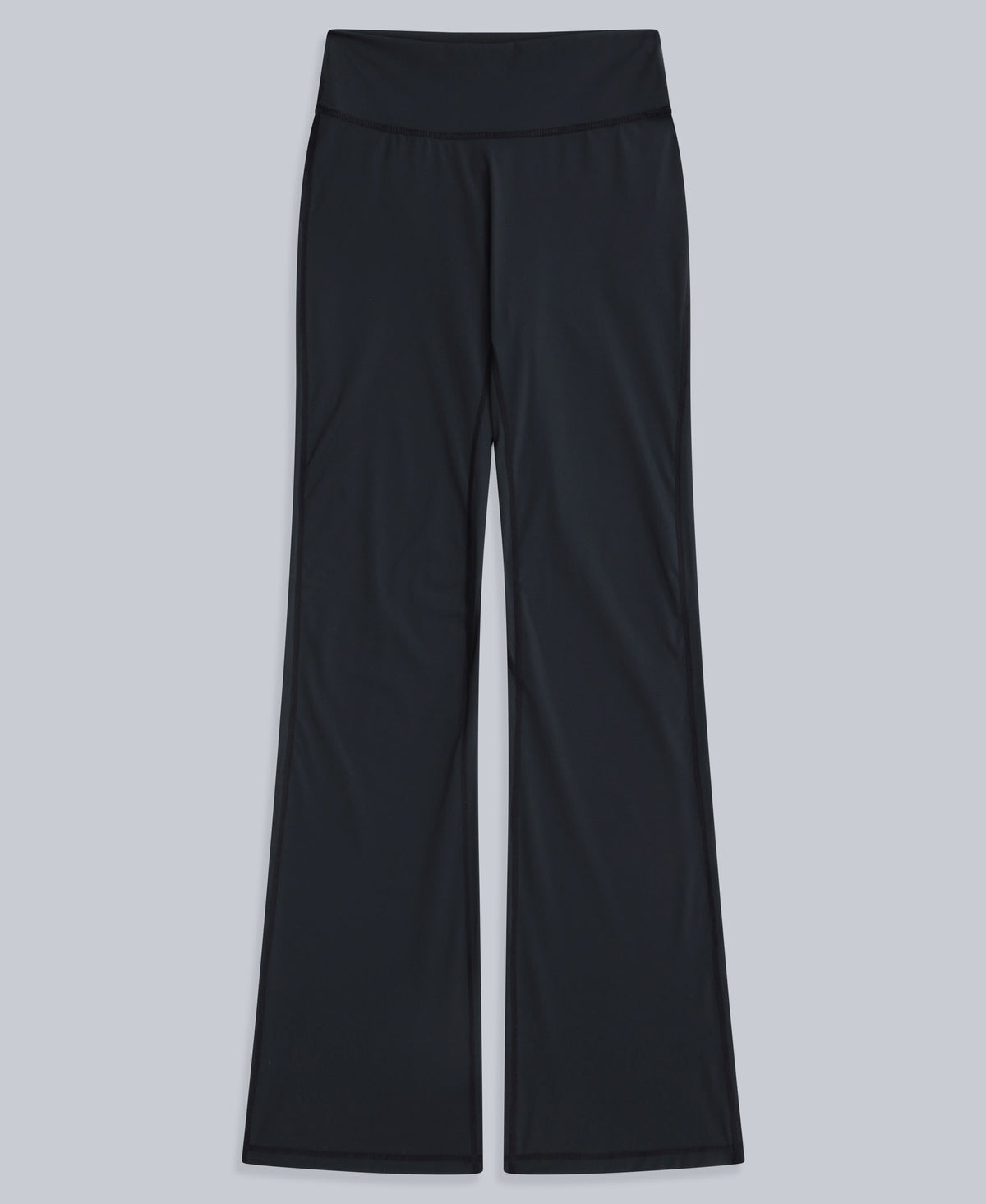 Womens Flared Leggings - Black