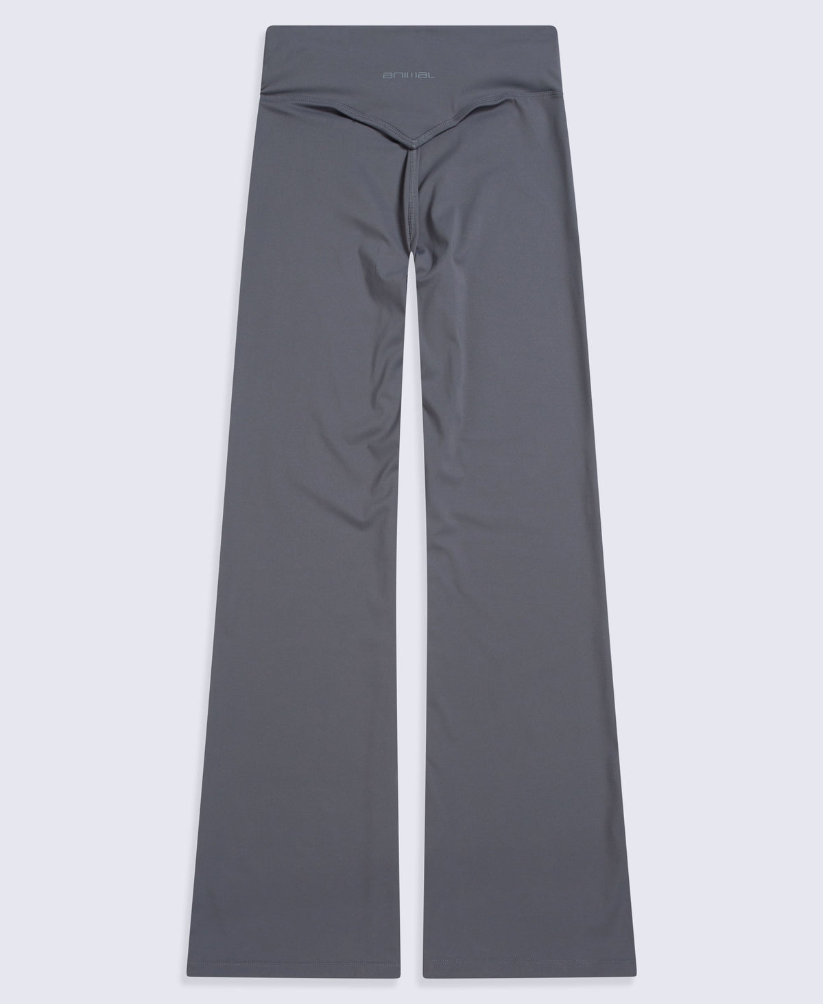 Womens Flared Leggings - Charcoal