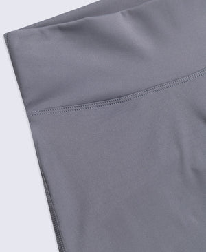 Womens Flared Leggings - Charcoal