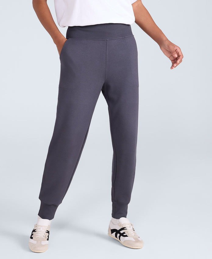 Jess Womens Super Soft Joggers - Charcoal