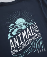 Jacob Mens Bude T-Shirt - Navy