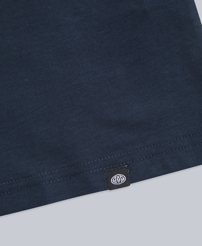 Jacob Mens Bude T-Shirt - Navy