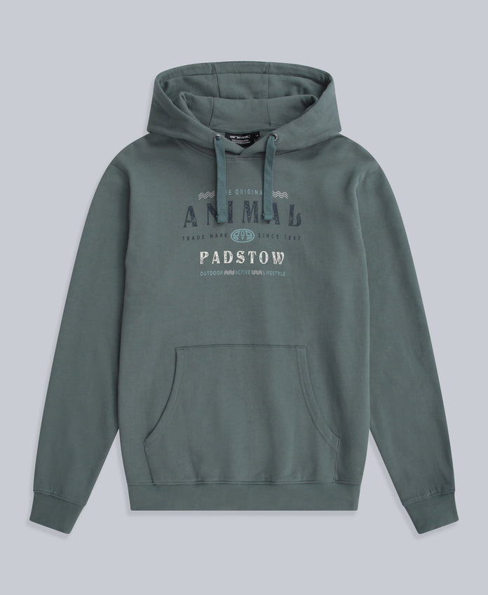 River Mens Padstow Hoodie - Green