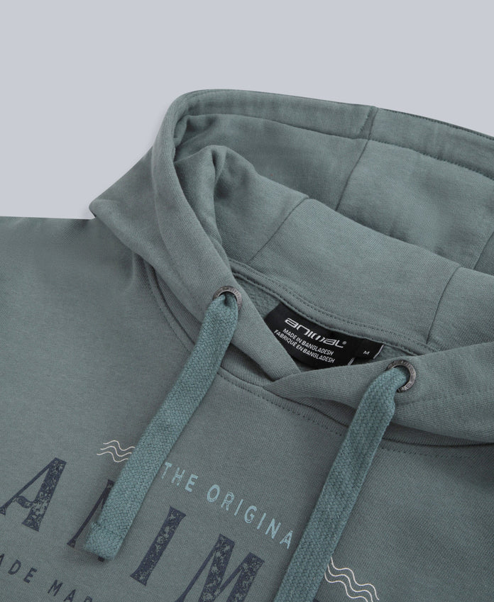 River Mens Padstow Hoodie - Green