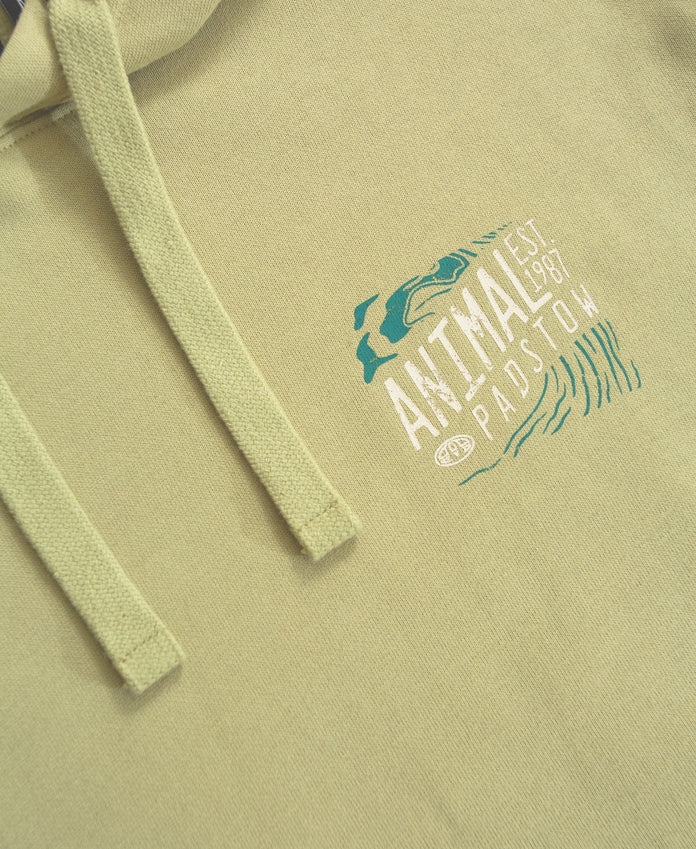 River Mens Padstow Hoodie - Khaki