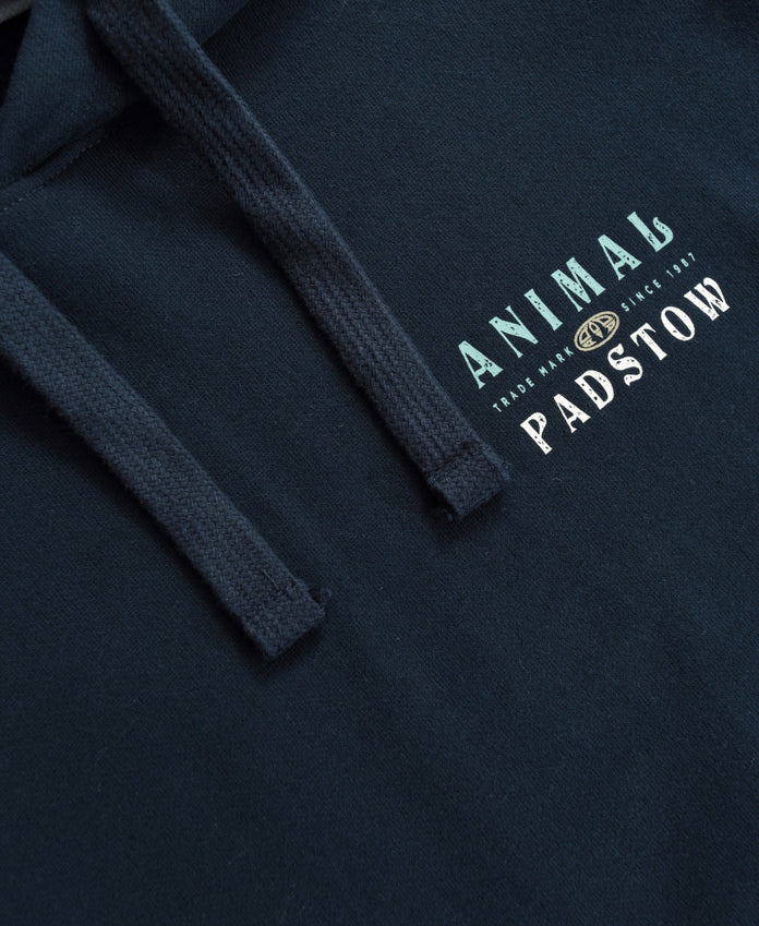 River Mens Padstow Hoodie - Navy