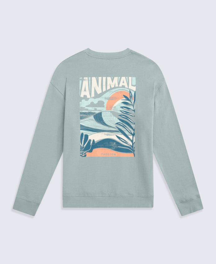 Jonah Mens Padstow Sweatshirt - Green