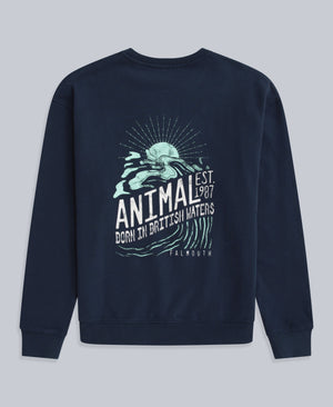 Jonah Mens Falmouth Sweatshirt - Navy