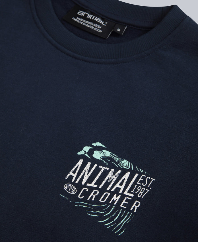 Jonah Mens Cromer Sweatshirt - Navy