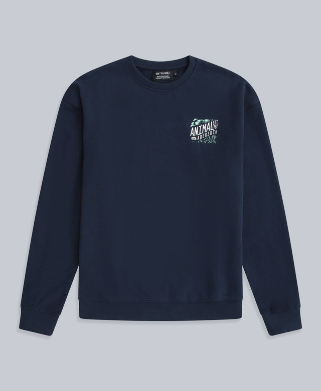 Jonah Mens Abersoch Sweatshirt - Navy