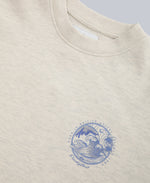 Dakota Womens Padstow Sweatshirt - Light Beige