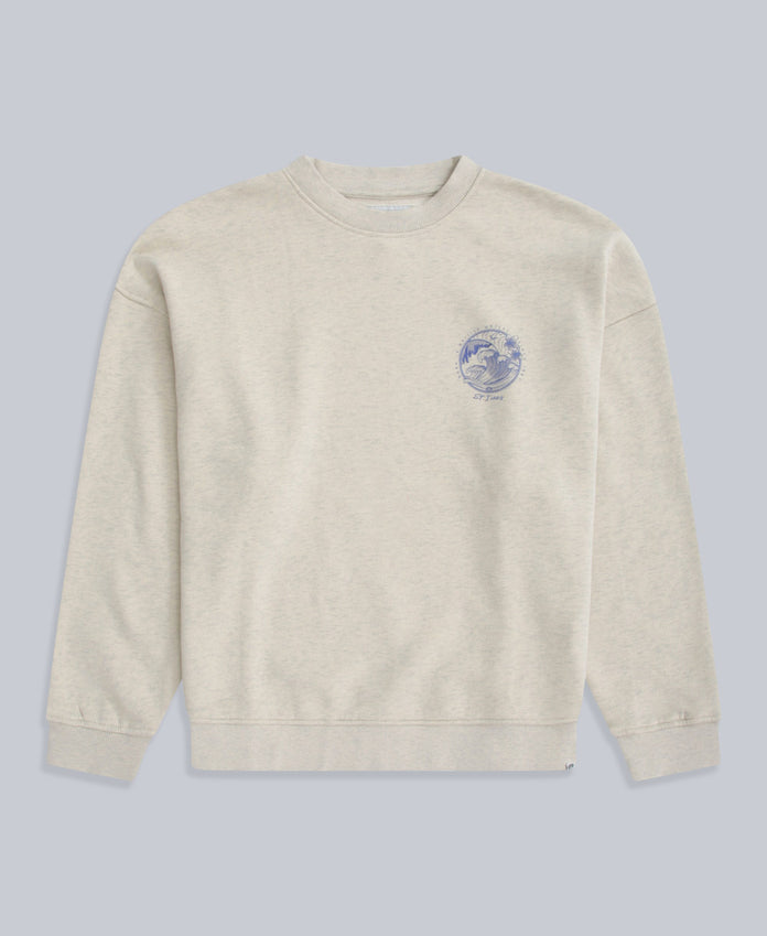 Dakota Womens St Ives Sweatshirt - Light Beige