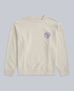 Dakota Womens Bude Sweatshirt - Light Beige