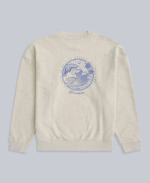 Dakota Womens Bude Sweatshirt - Light Beige