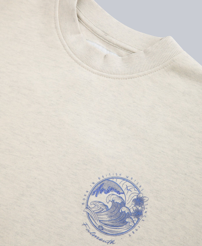 Dakota Womens Falmouth Sweatshirt - Light Beige