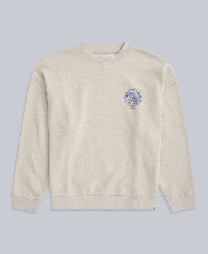 Dakota Womens Cromer Sweatshirt - Light Beige