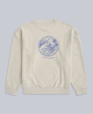 Dakota Womens Cromer Sweatshirt - Light Beige