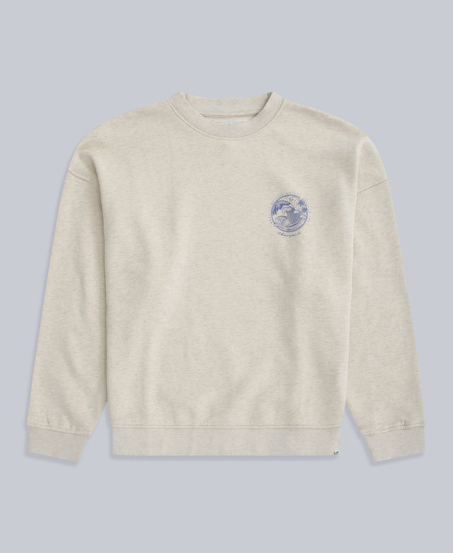 Dakota Womens Abersoch Sweatshirt - Light Beige