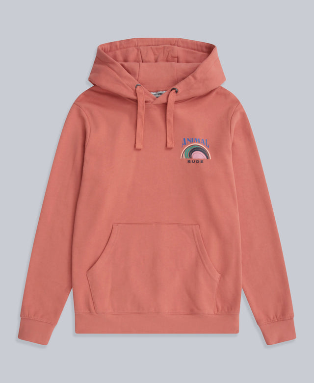 Maya Womens Bude Hoodie - Pink
