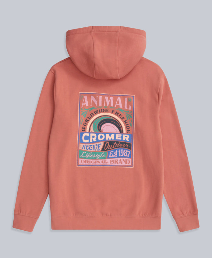 Maya Womens Cromer Hoodie - Pink