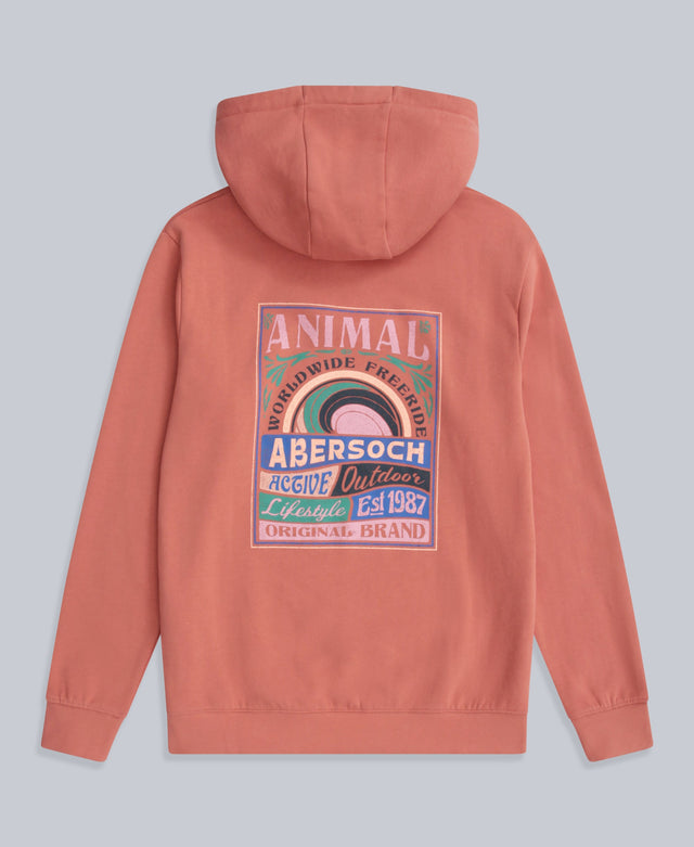 Maya Womens Abersoch Hoodie - Pink